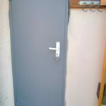 DSCN6951 150x150 - Железная дверь для хозблока, гаража, сарая, тамбура, дачи.