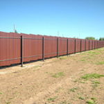 DSCN7090 150x150 - Забор из профнастила, металлического штакетника, решетчатых секций.