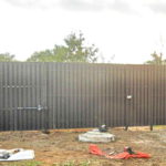 DSCN7767 150x150 - Забор из профнастила, металлического штакетника, решетчатых секций.