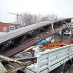 DSCN7856 150x150 - Фермы из профильной трубы для навеса.